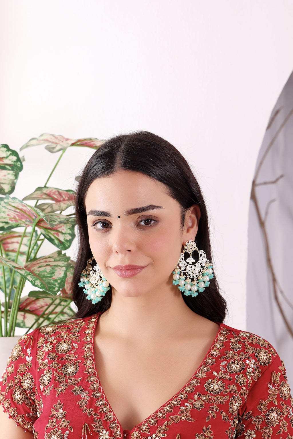 Shanaya Pearl Garden Earrings - Pabeena