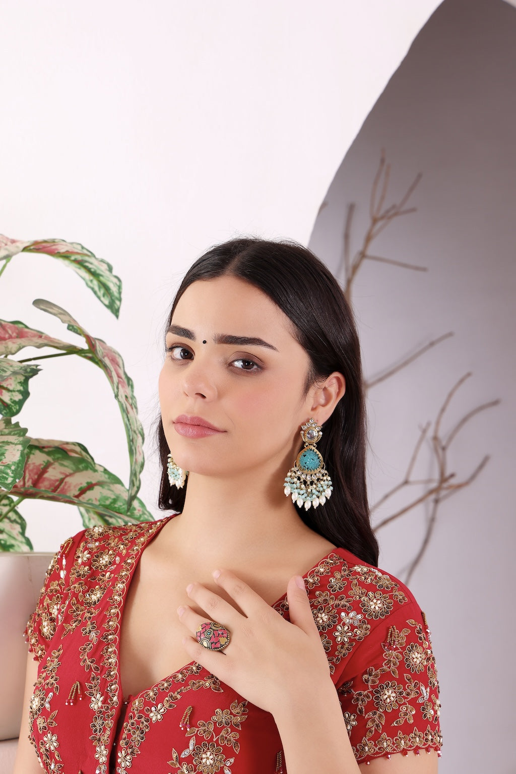 Royal Zayra Pearl Earrings - Pabeena
