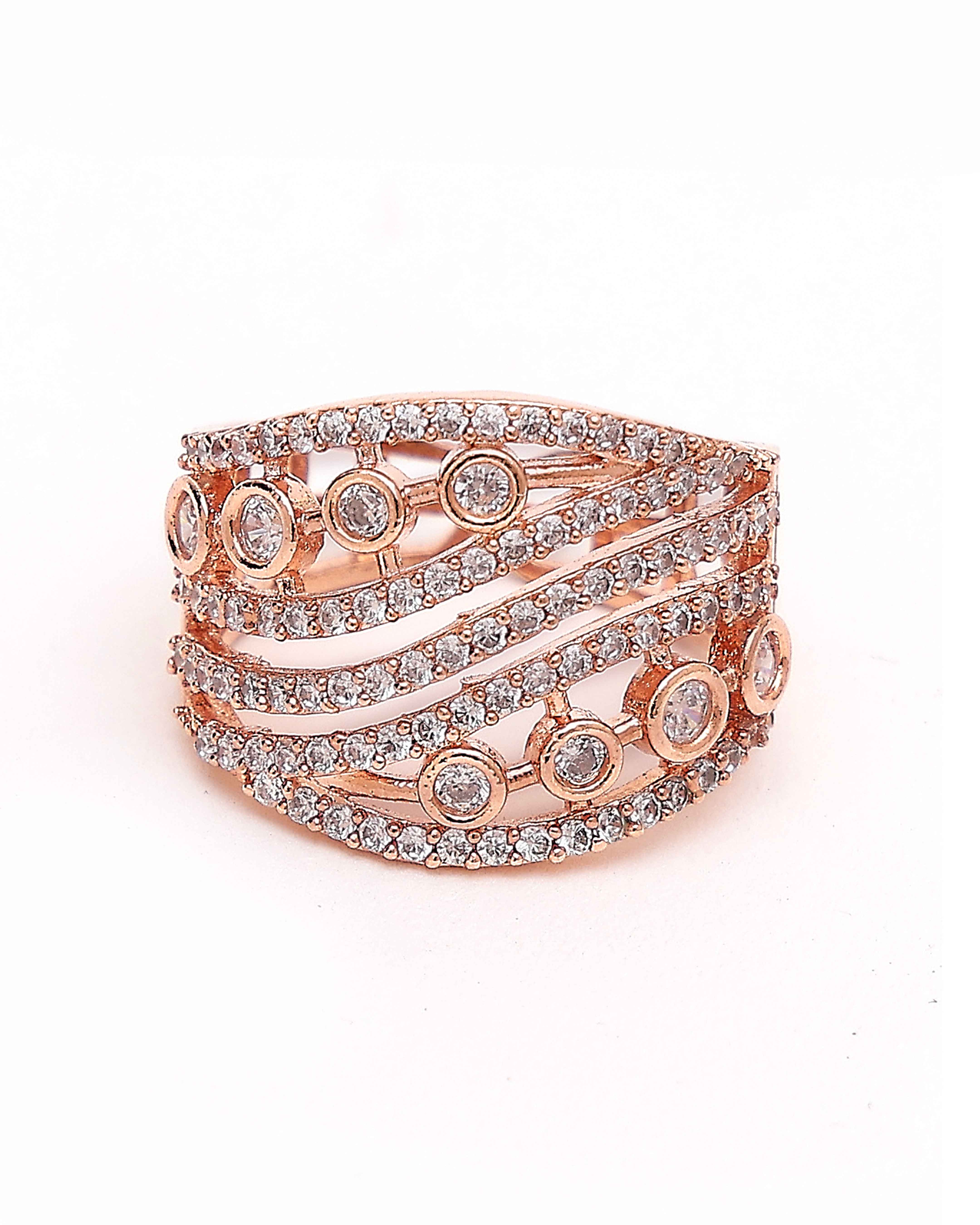 Aurielle Rose Band Ring