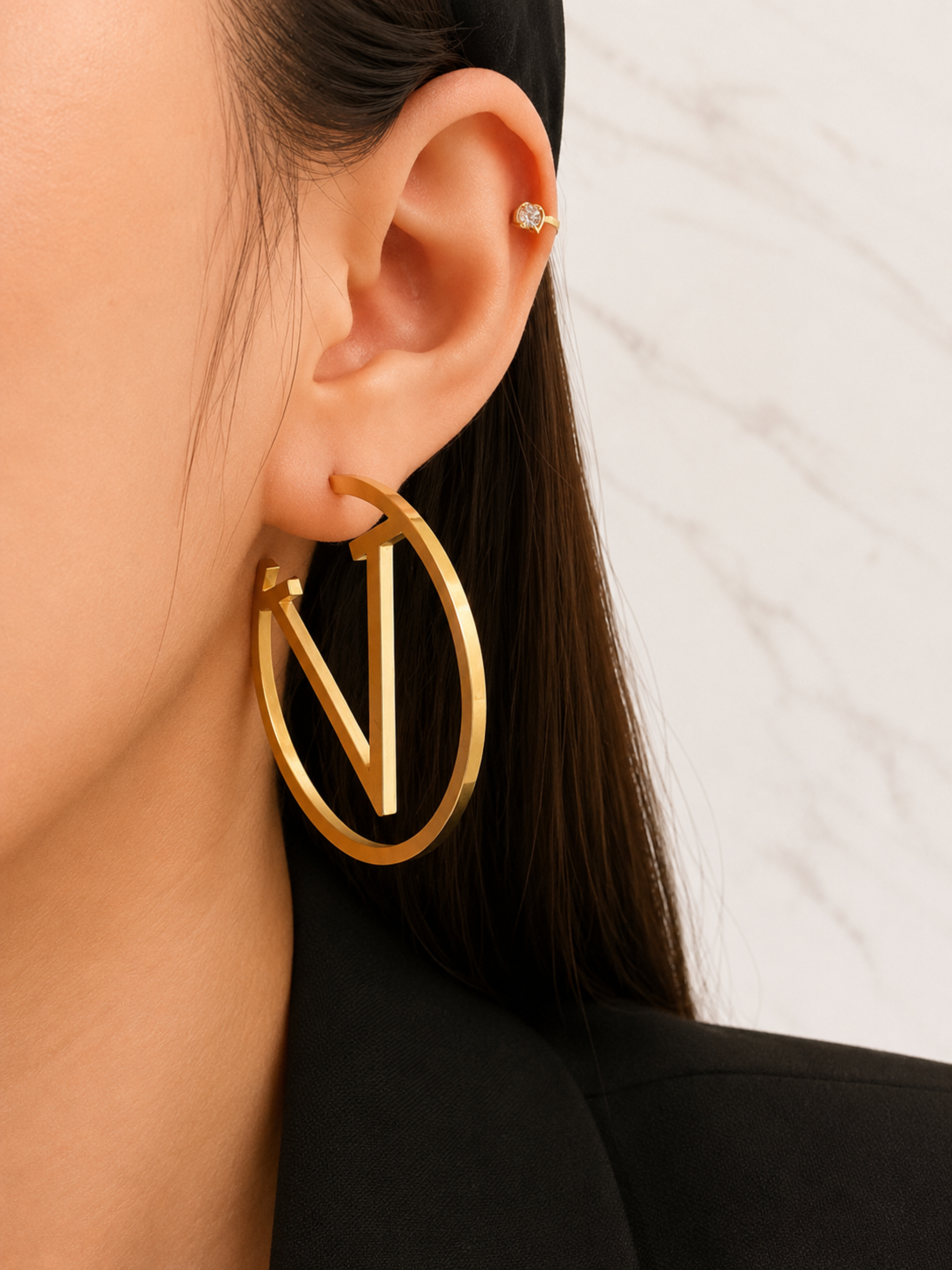 Vera Circle Earrings - Pabeena