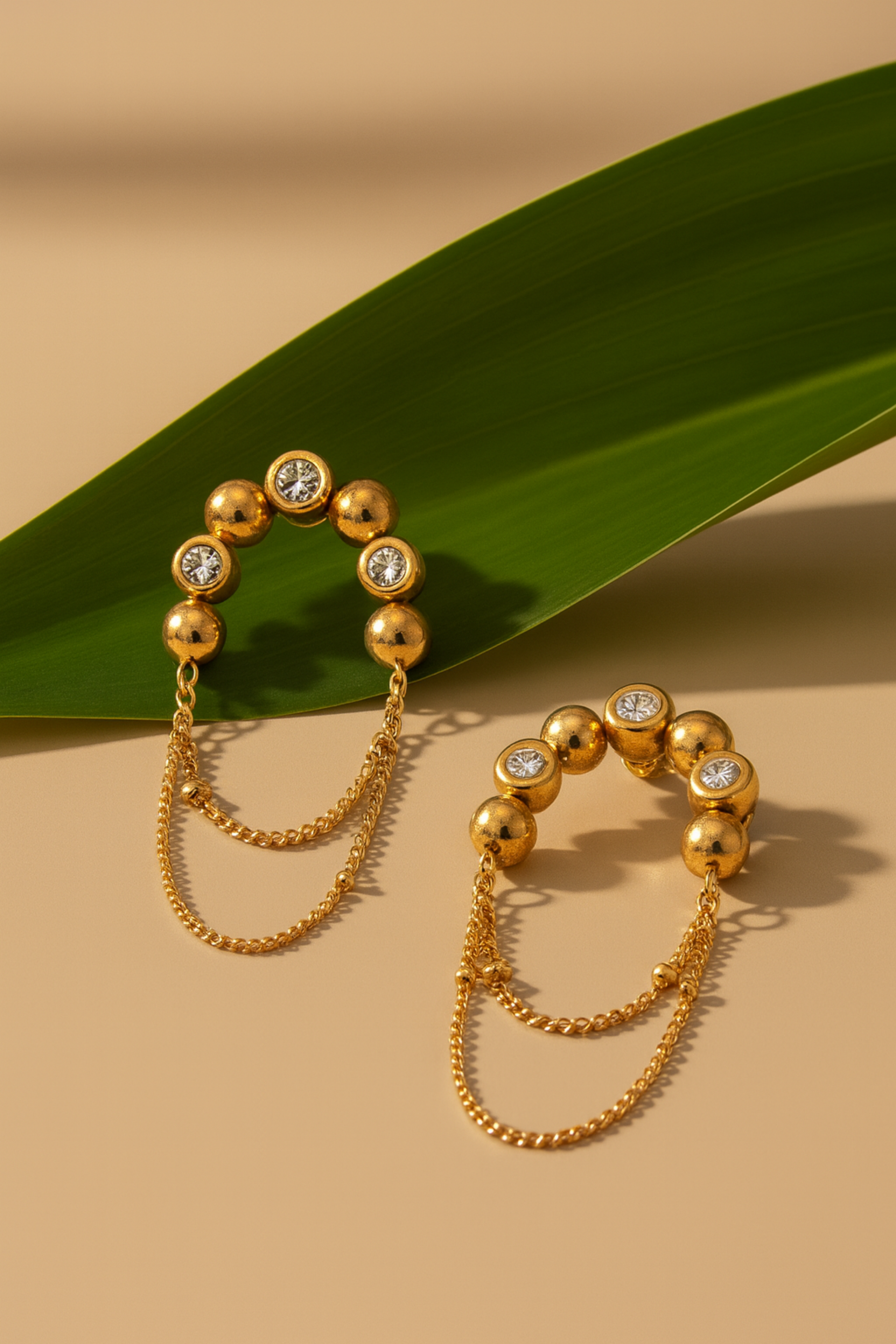 Dual-Chain Cascade Hoops - Pabeena