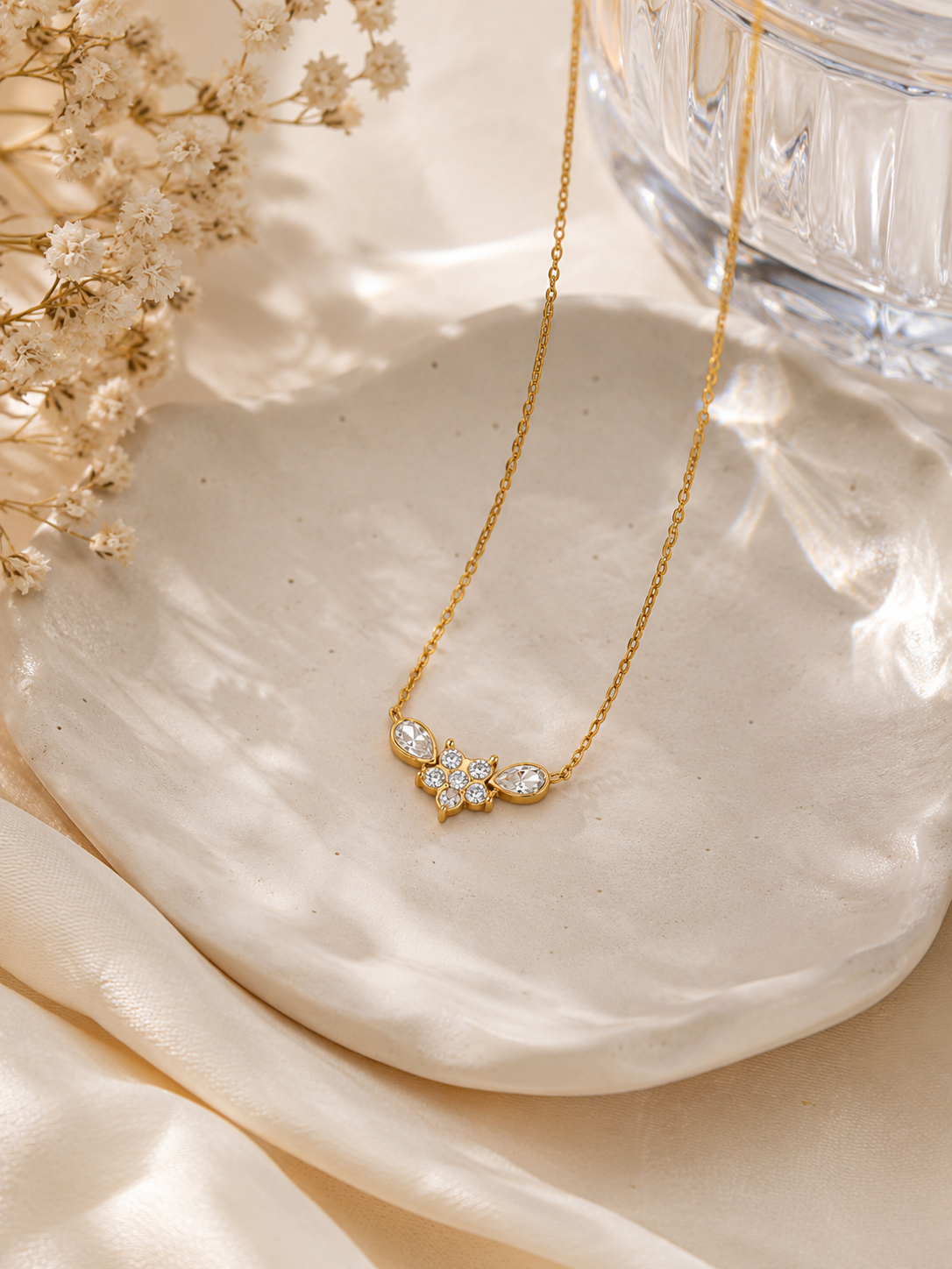 Blossom Grace Necklace – view 3 – Pabeena