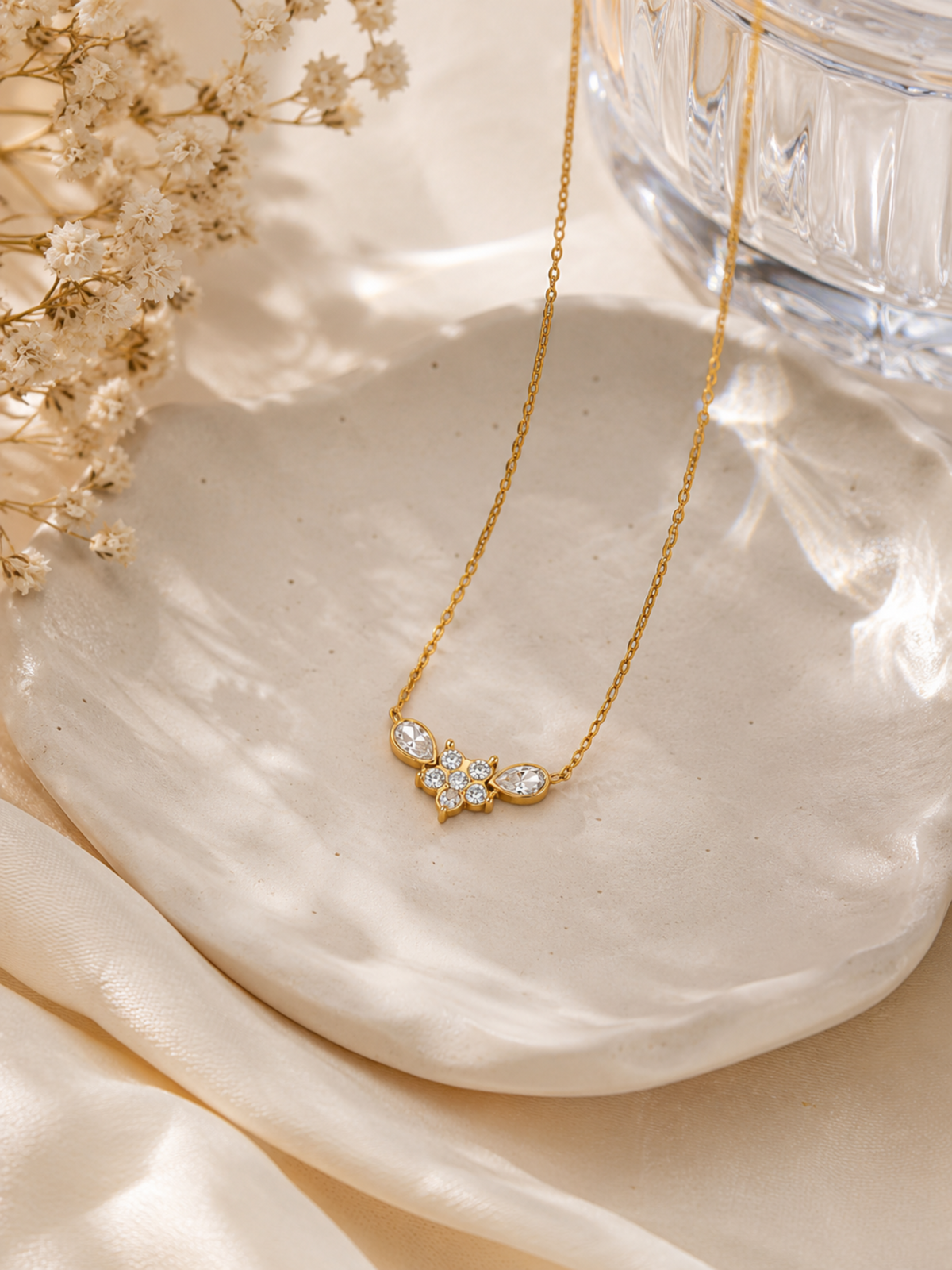 Blossom Grace Necklace – view 3 – Pabeena