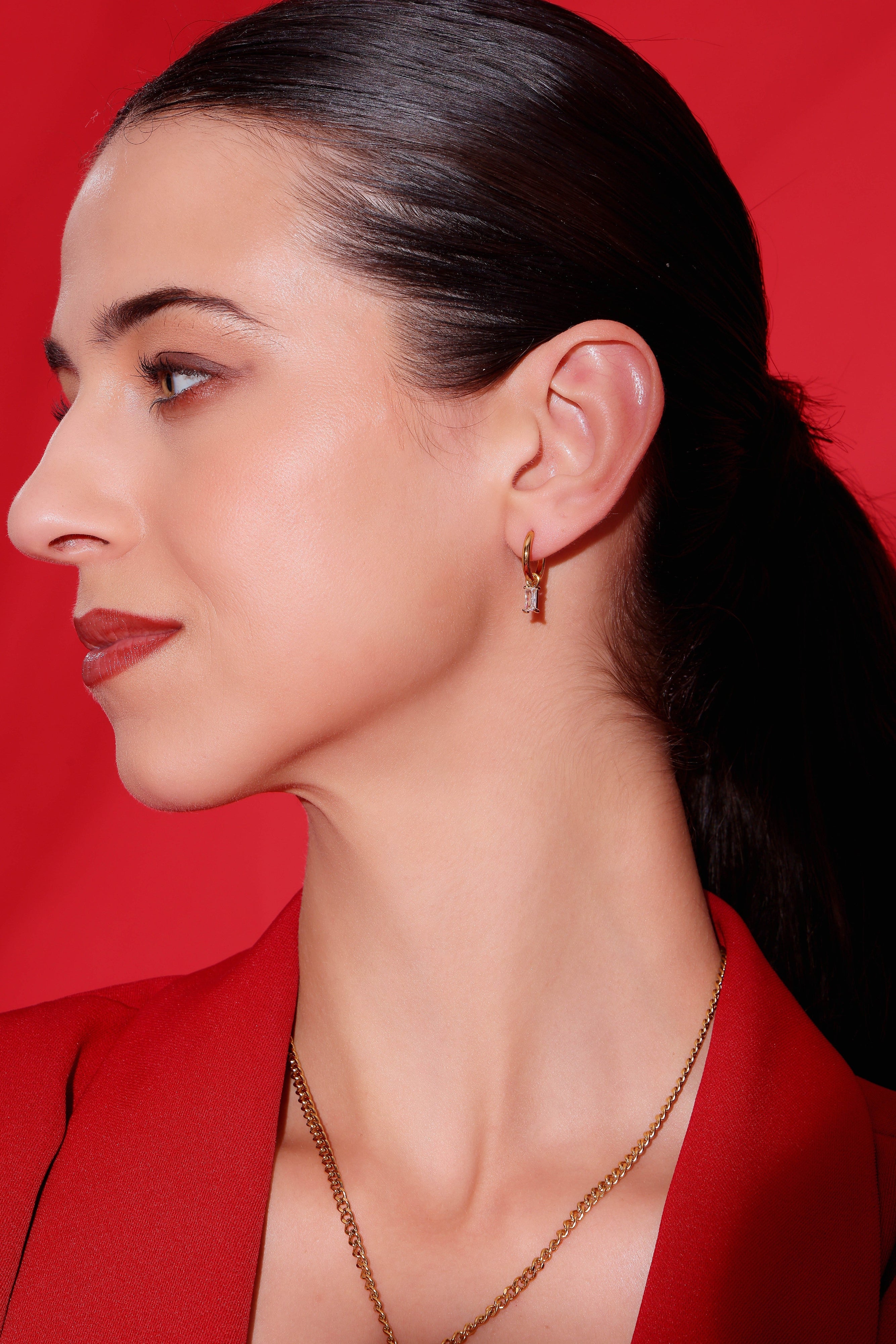 Prism Hoops - Pabeena
