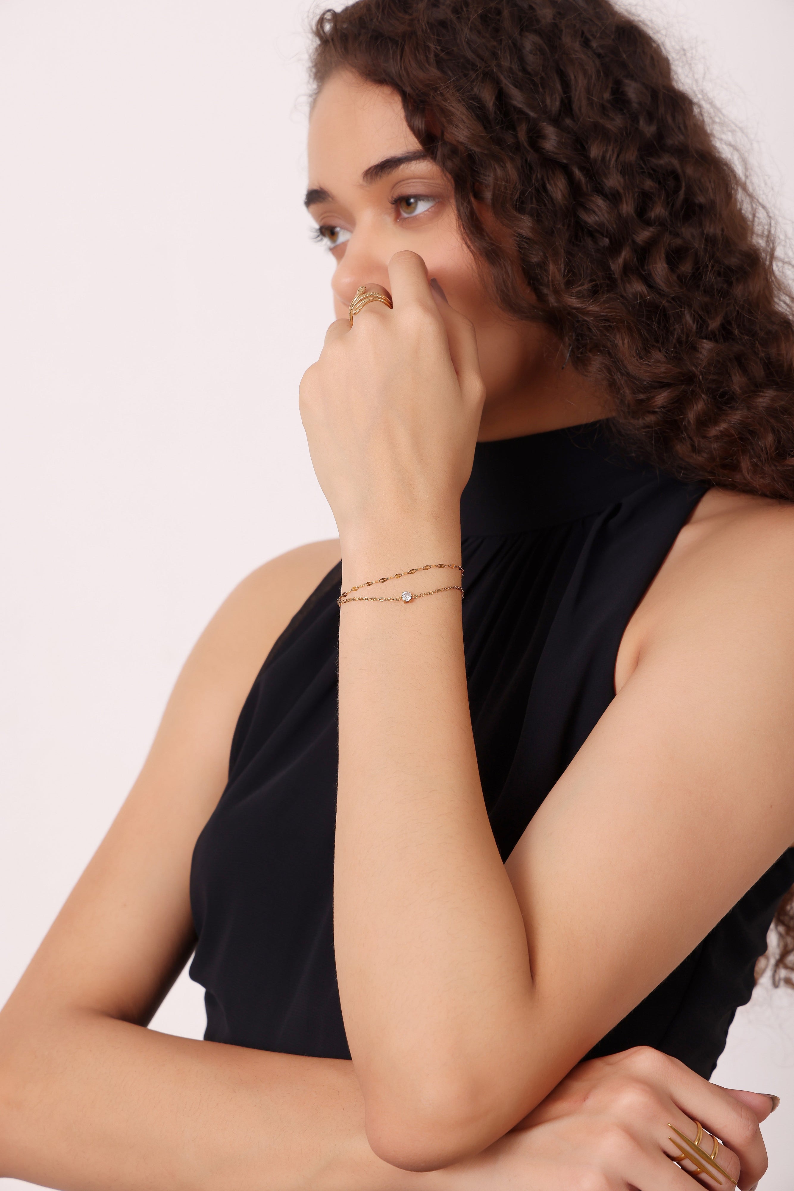 Slim Chain Bracelet - Pabeena