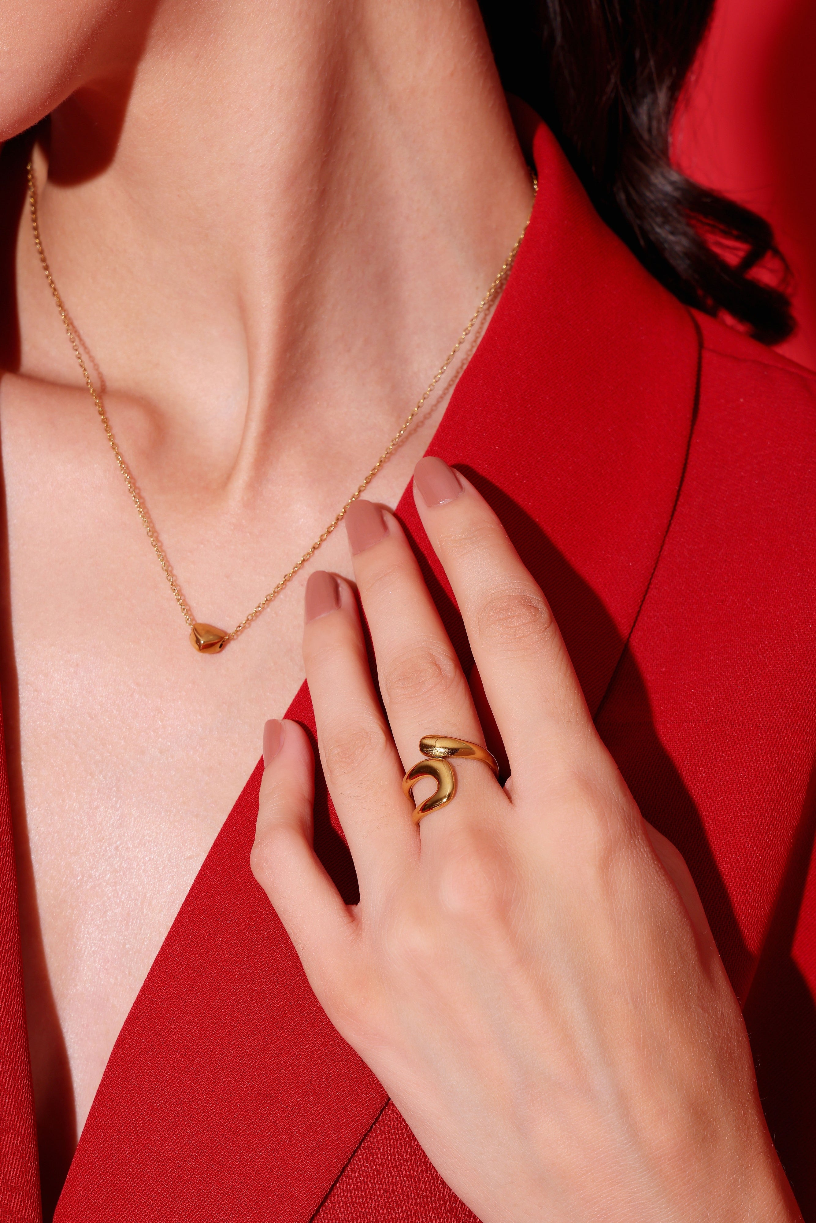 Textured Band Ring - Pabeena